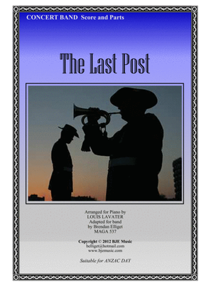 The Last Post - Solo Trumpet with Concert Band - Score and Parts PDF