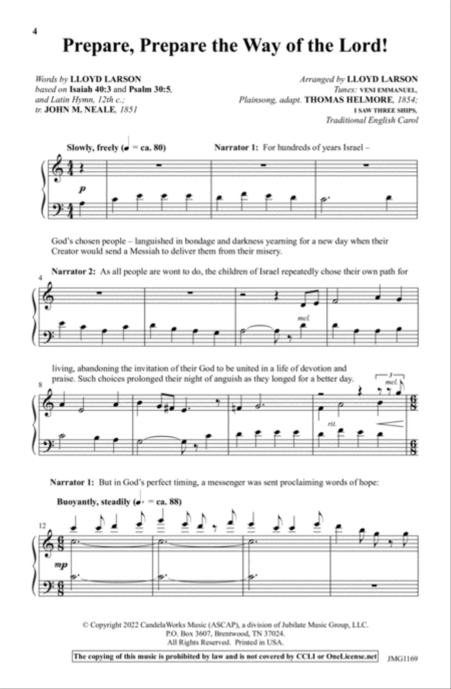 The Gift 4-Part scores gallery preview page 3