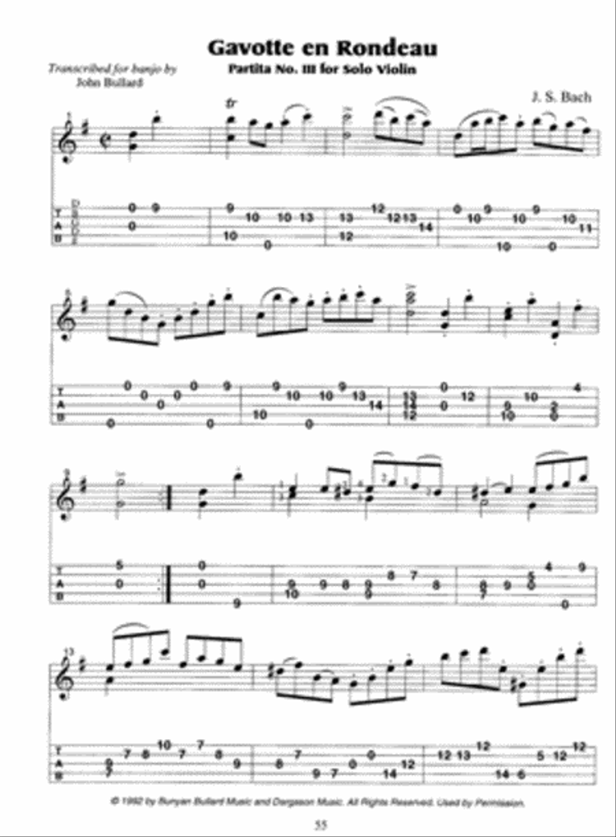 Bach for the Banjo 5-String Banjo scores gallery preview page 4