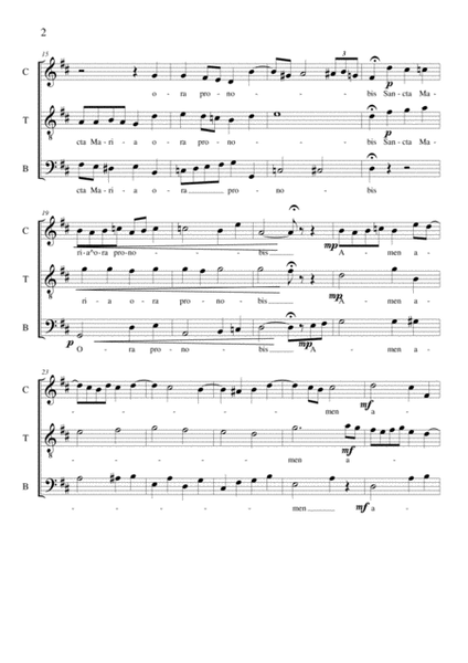 Ave Maria - Choir ATB a cappella image number null