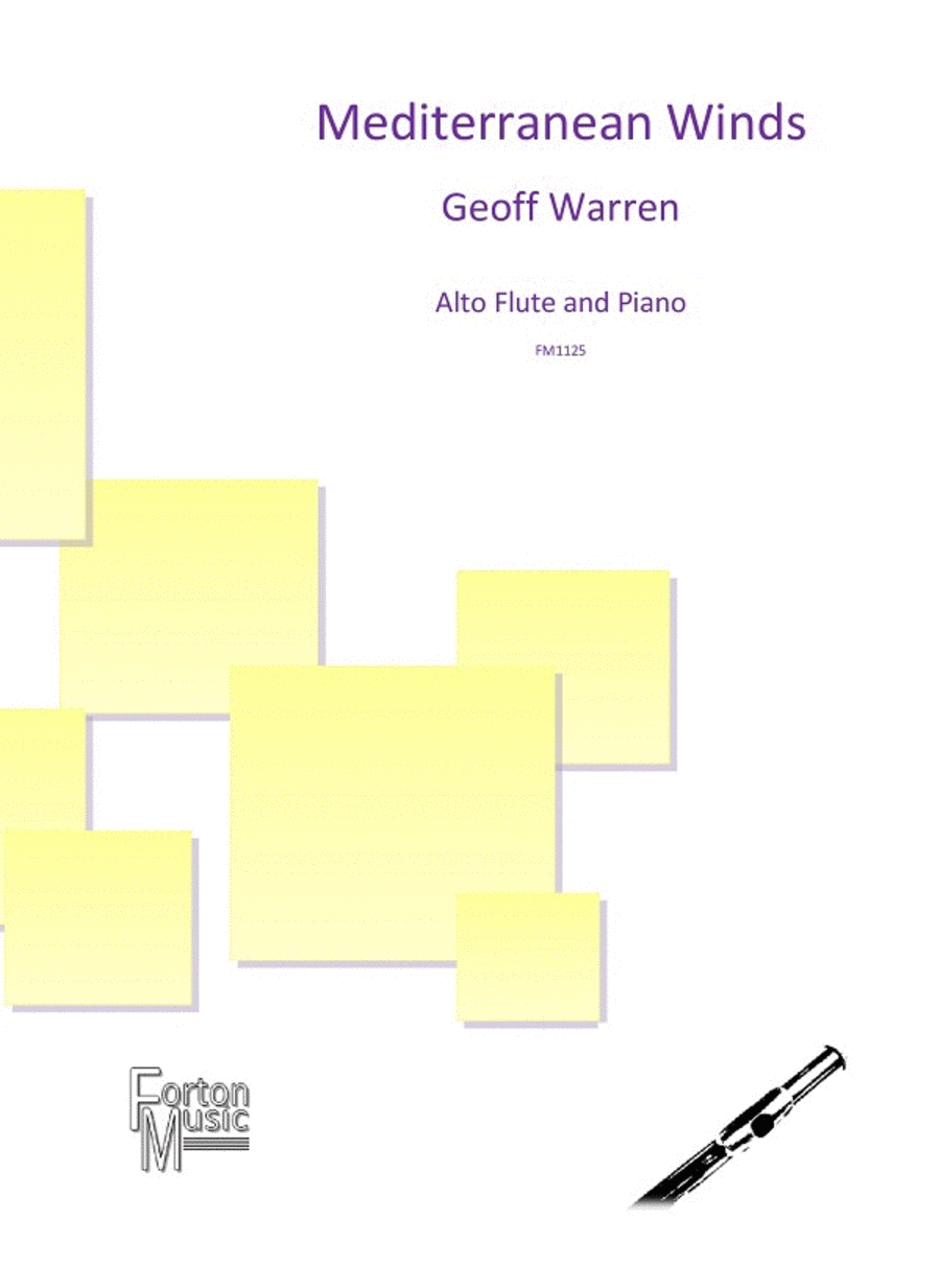 Mediterranean Winds Flute Solo scores gallery preview page 1