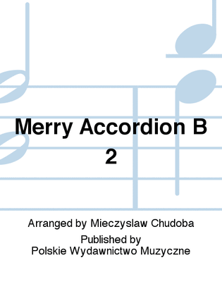 Book cover for Merry Accordion B 2