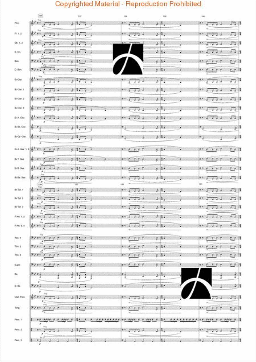 Kraftwerk Concert Band scores gallery preview page 29