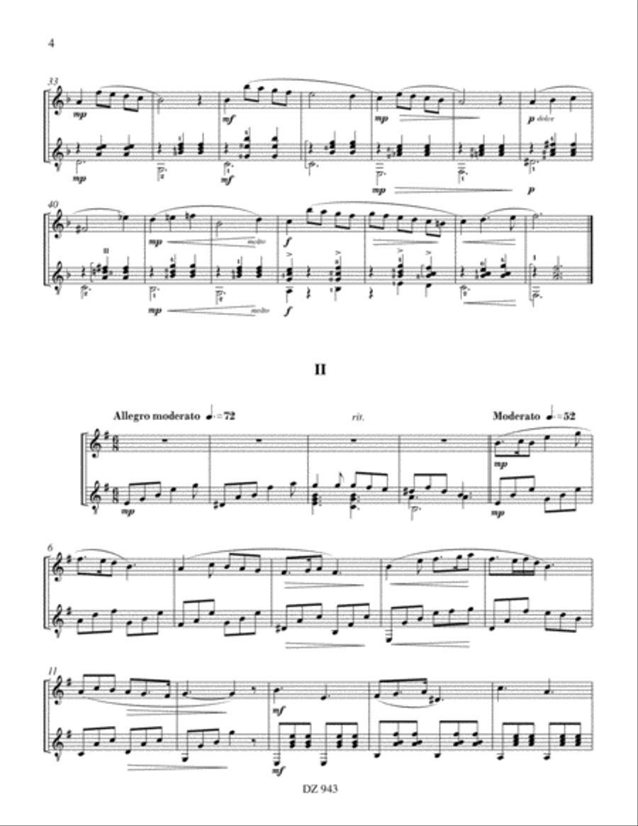 5 cavatines Flute scores gallery preview page 4