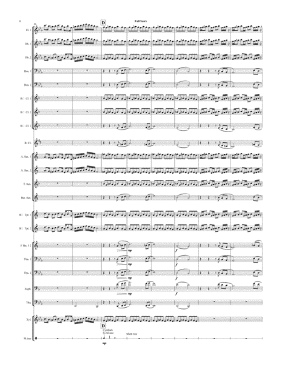 Wild West Wild West Concert Band scores gallery preview page 6
