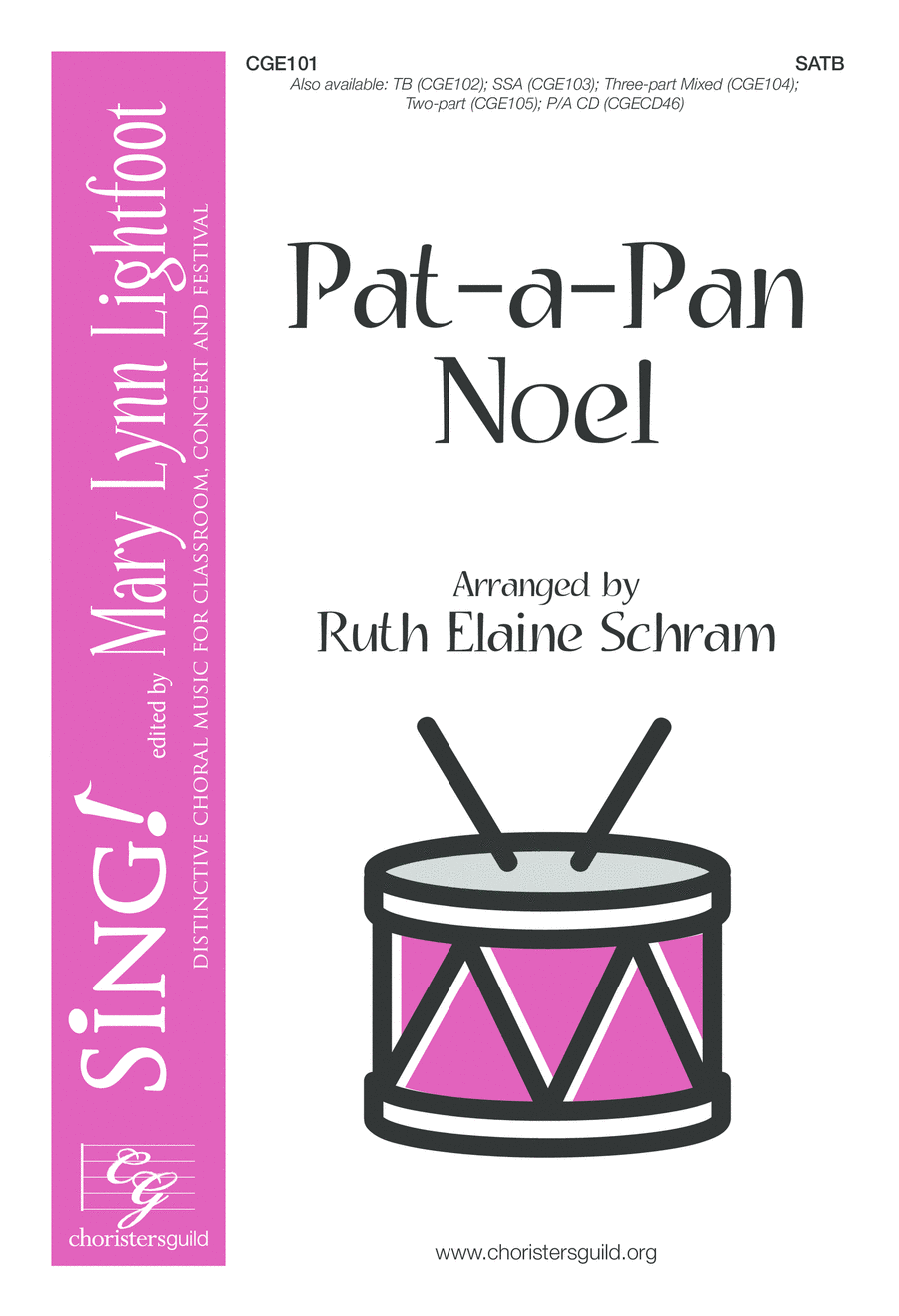 Pat-a-Pan Noel (SATB) Pat-a-Pan Noel (SATB) 4-Part scores gallery preview page 1