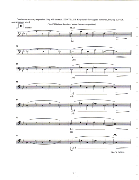 Trombone Player's Warm Up and Practice Guide image number null