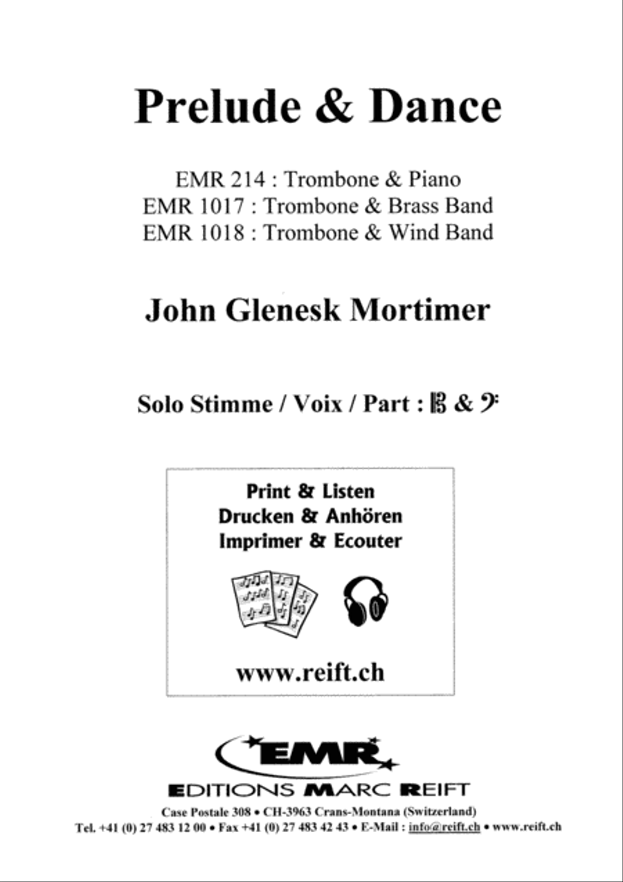 Prelude And Dance Piano Accompaniment scores gallery preview page 2