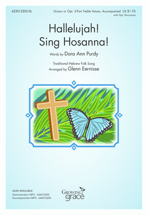 Book cover for Hallelujah! Sing Hosanna!