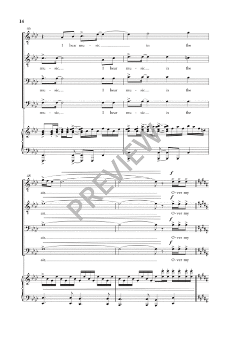 Music in the Air (TTBB) Music in the Air (TTBB) TTBB scores gallery preview page 15