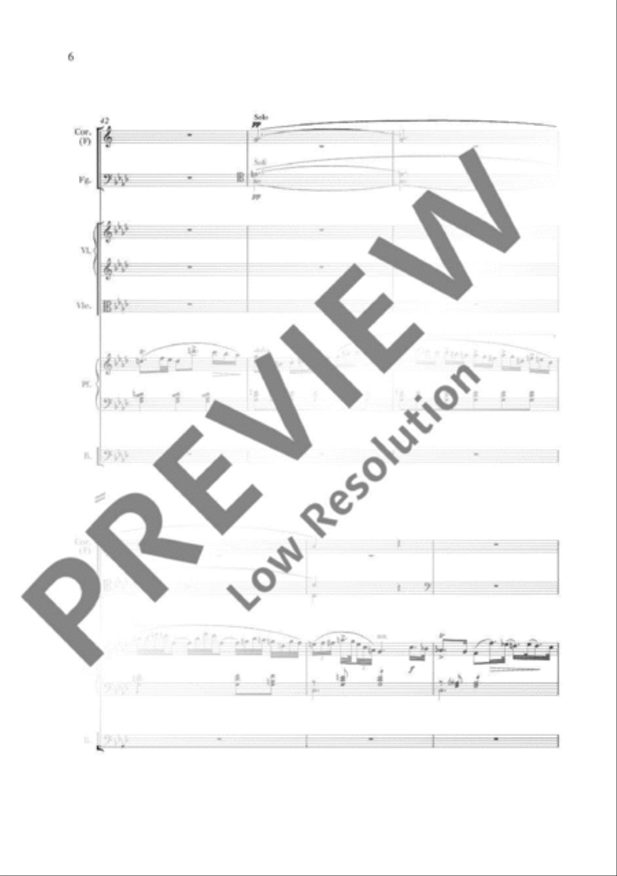 Konzertstück F minor Orchestra scores gallery preview page 13
