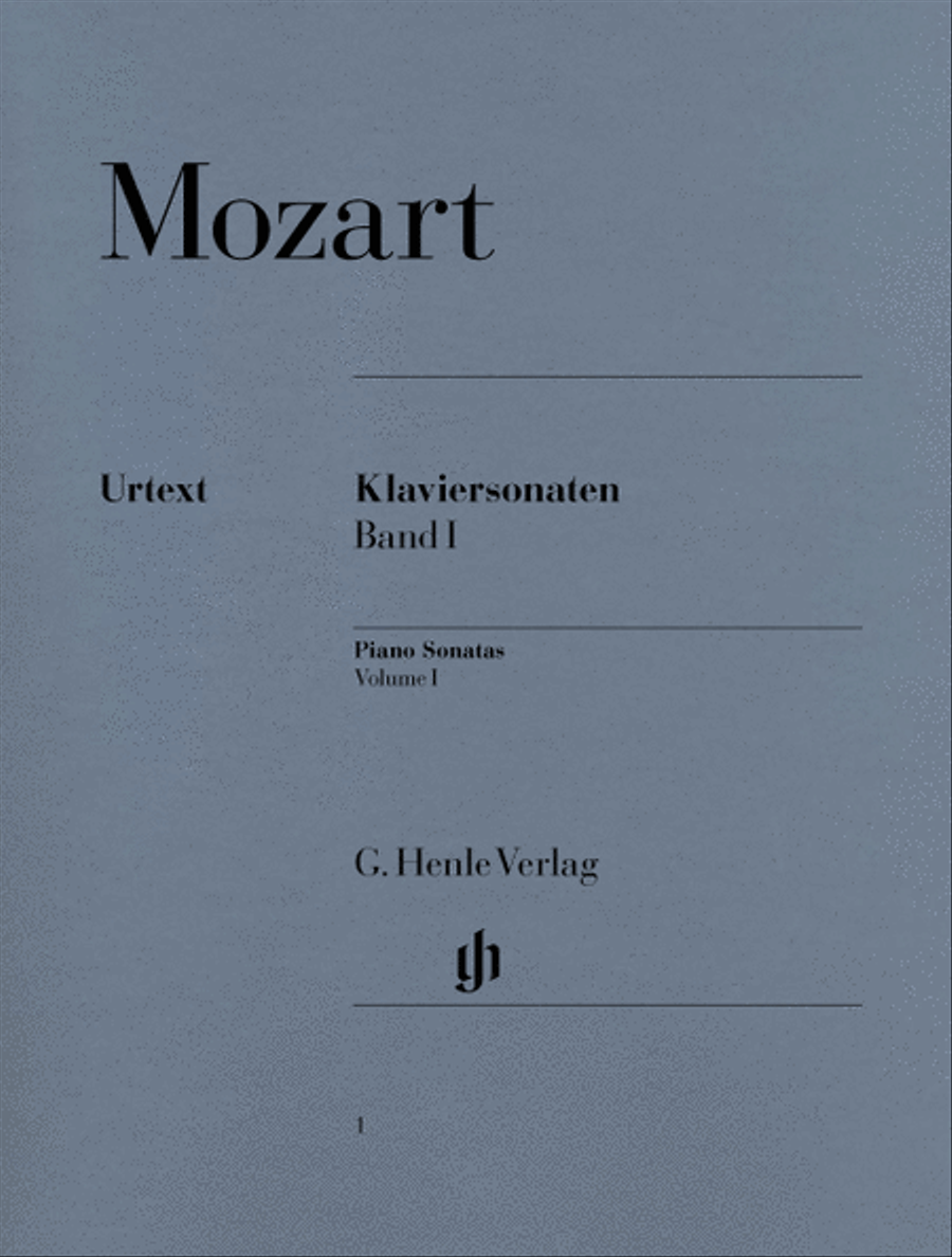 Piano Sonatas – Volume I Piano Solo scores gallery preview page 1
