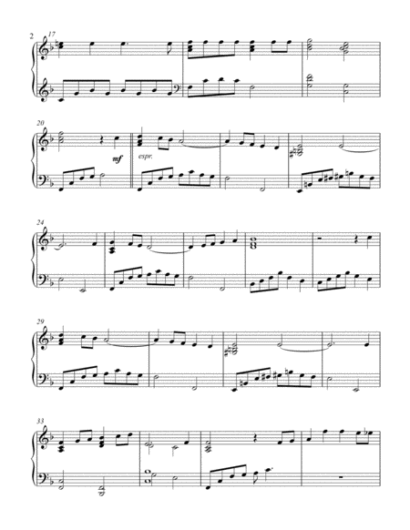 The Sound Of Music - for Late Intermediate Piano image number null