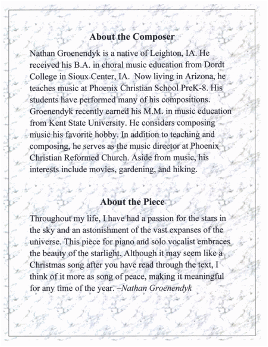 Starlight Vocal Duet scores gallery preview page 2