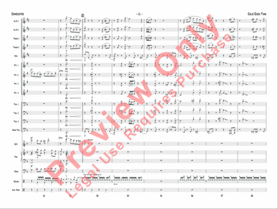 Cold Duck Time Cold Duck Time Jazz Ensemble scores gallery preview page 12