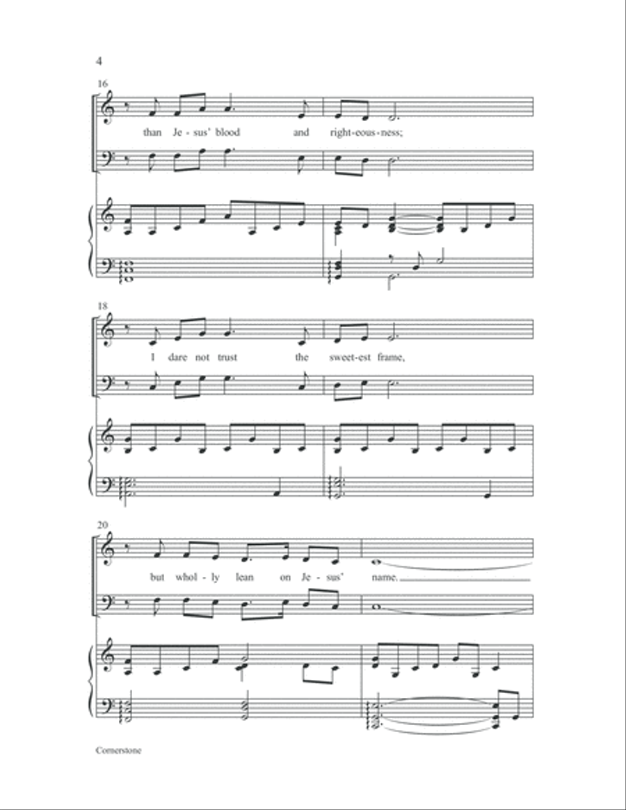 Cornerstone 4-Part scores gallery preview page 5