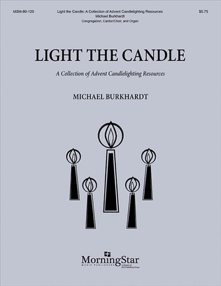 Book cover for Light the Candle: A Collection of Advent Candlelighting Resources
