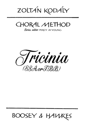 Book cover for Tricinia Hungarica