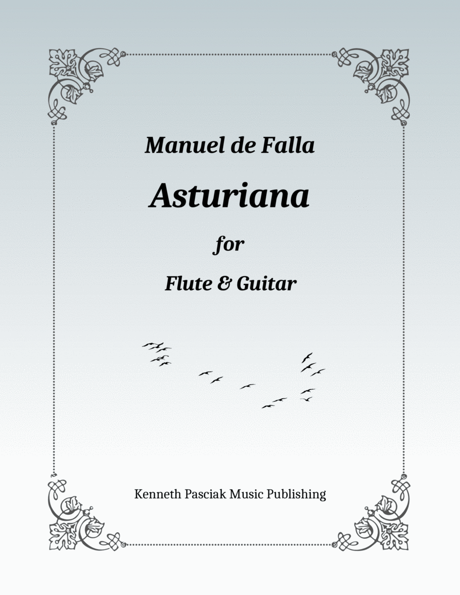 Asturiana (for Flute or Violin & Guitar) image number null