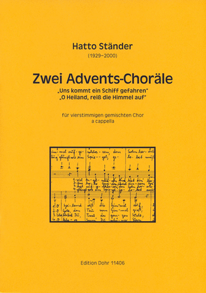 Zwei Adventschoräle für 4stg. gem. Chor a cappella (1963)