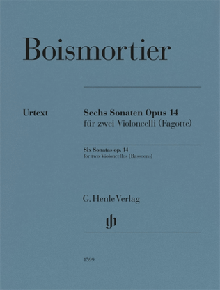 Book cover for Six Sonatas Op. 14