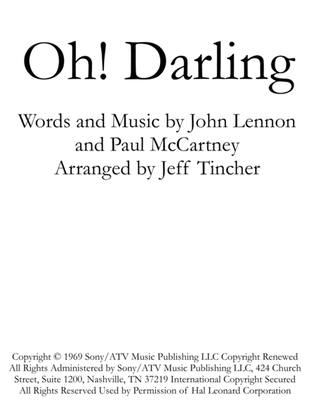 Book cover for Oh! Darling