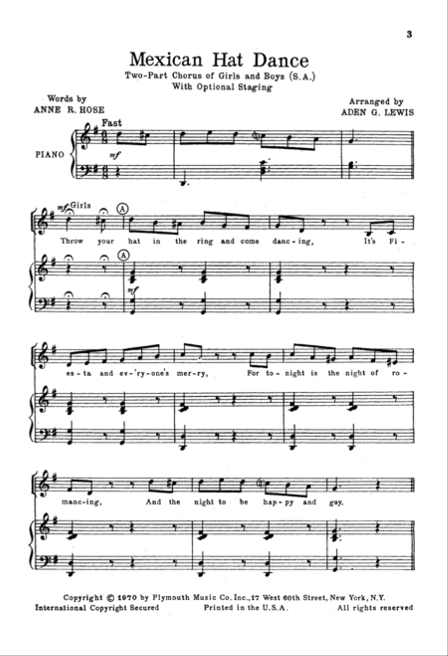 Mexican Hat Dance SA scores gallery preview page 2