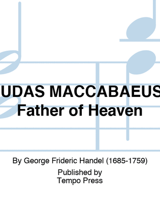 Book cover for JUDAS MACCABAEUS: Father of Heaven