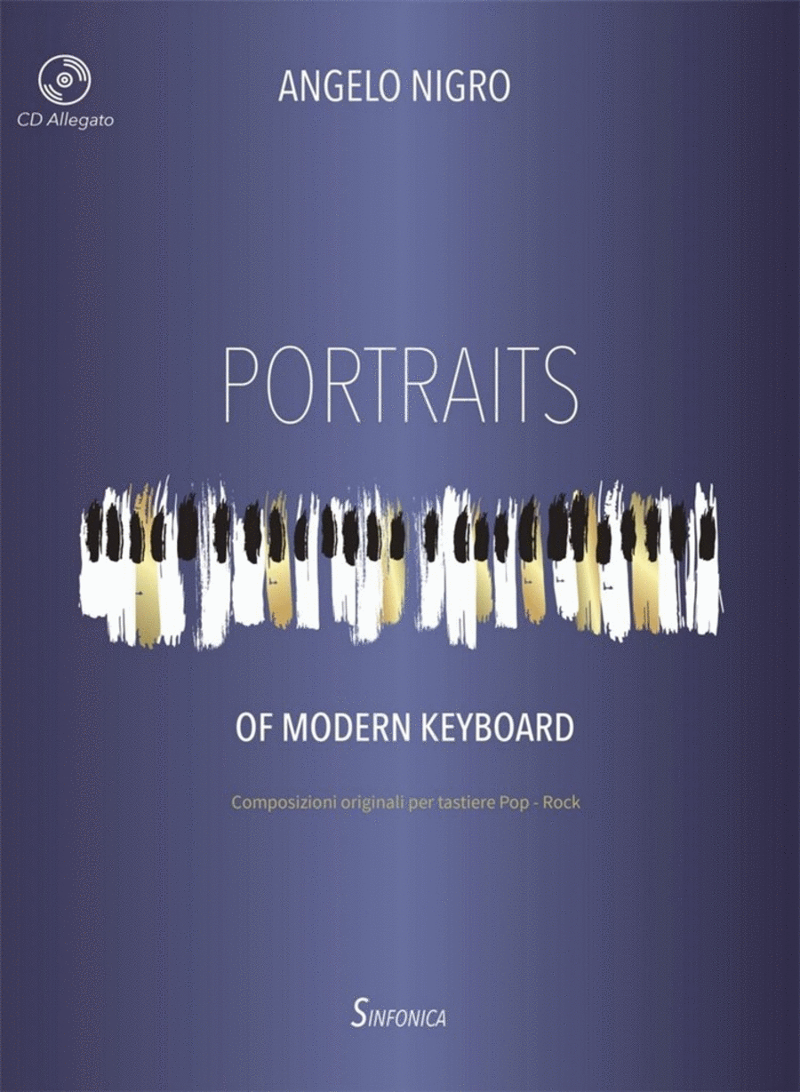 Portraits of modern keyboard
