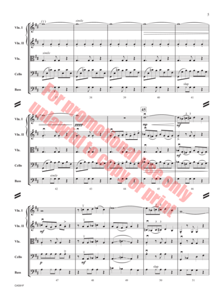 String Dreams String Orchestra scores gallery preview page 6