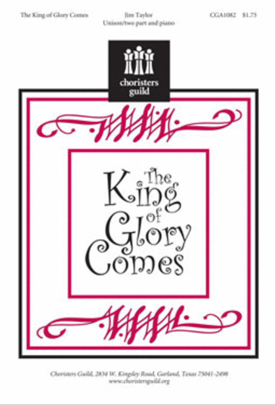 The King of Glory Comes Unison Choir scores gallery preview page 1