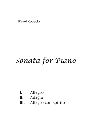 SONATA for Piano