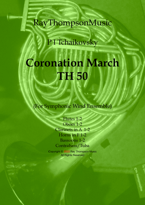 Tchaikovsky: Coronation March TH50 - symphonic wind dectet/bass