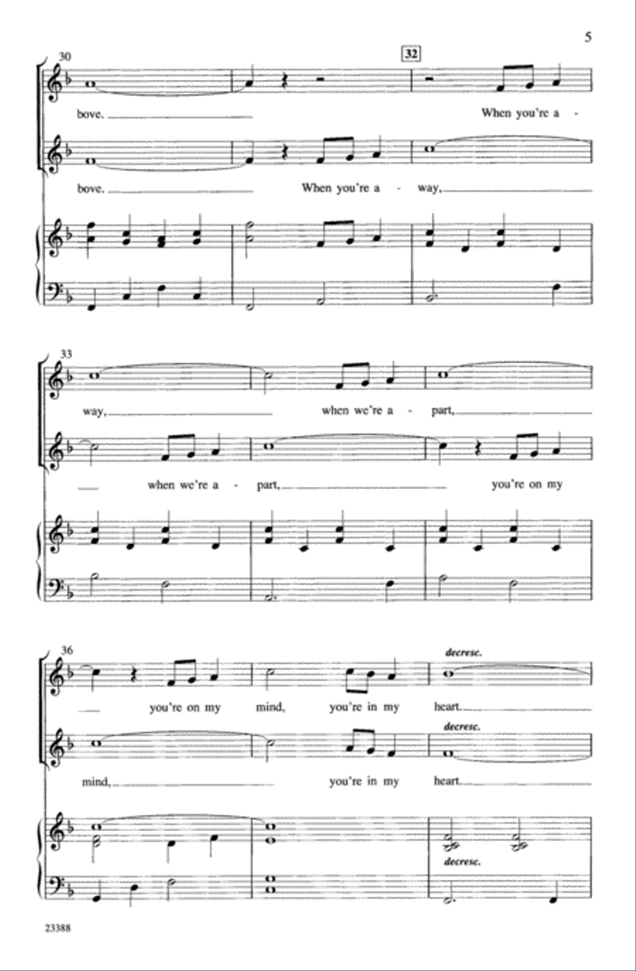 Journey in Peace Journey in Peace 2-Part scores gallery preview page 6