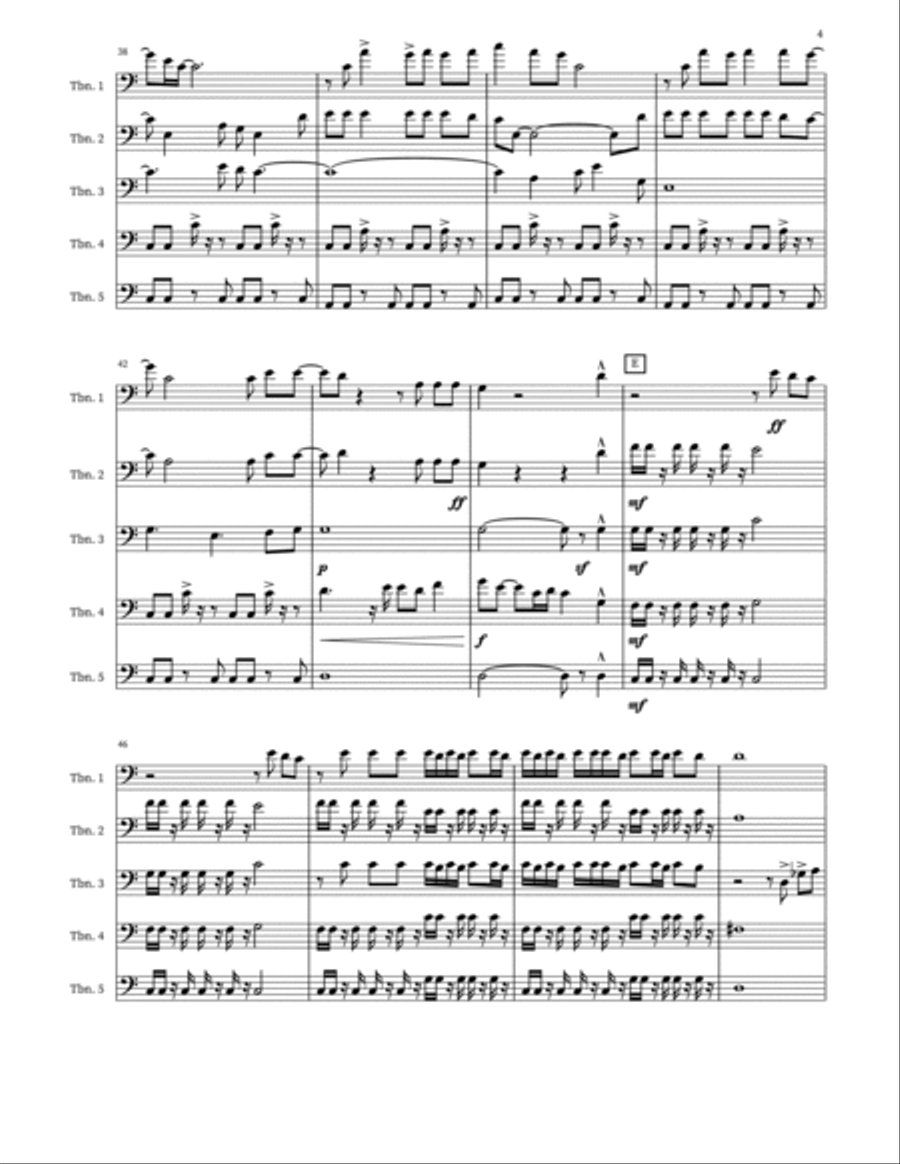 These Eyes Chamber Music scores gallery preview page 4