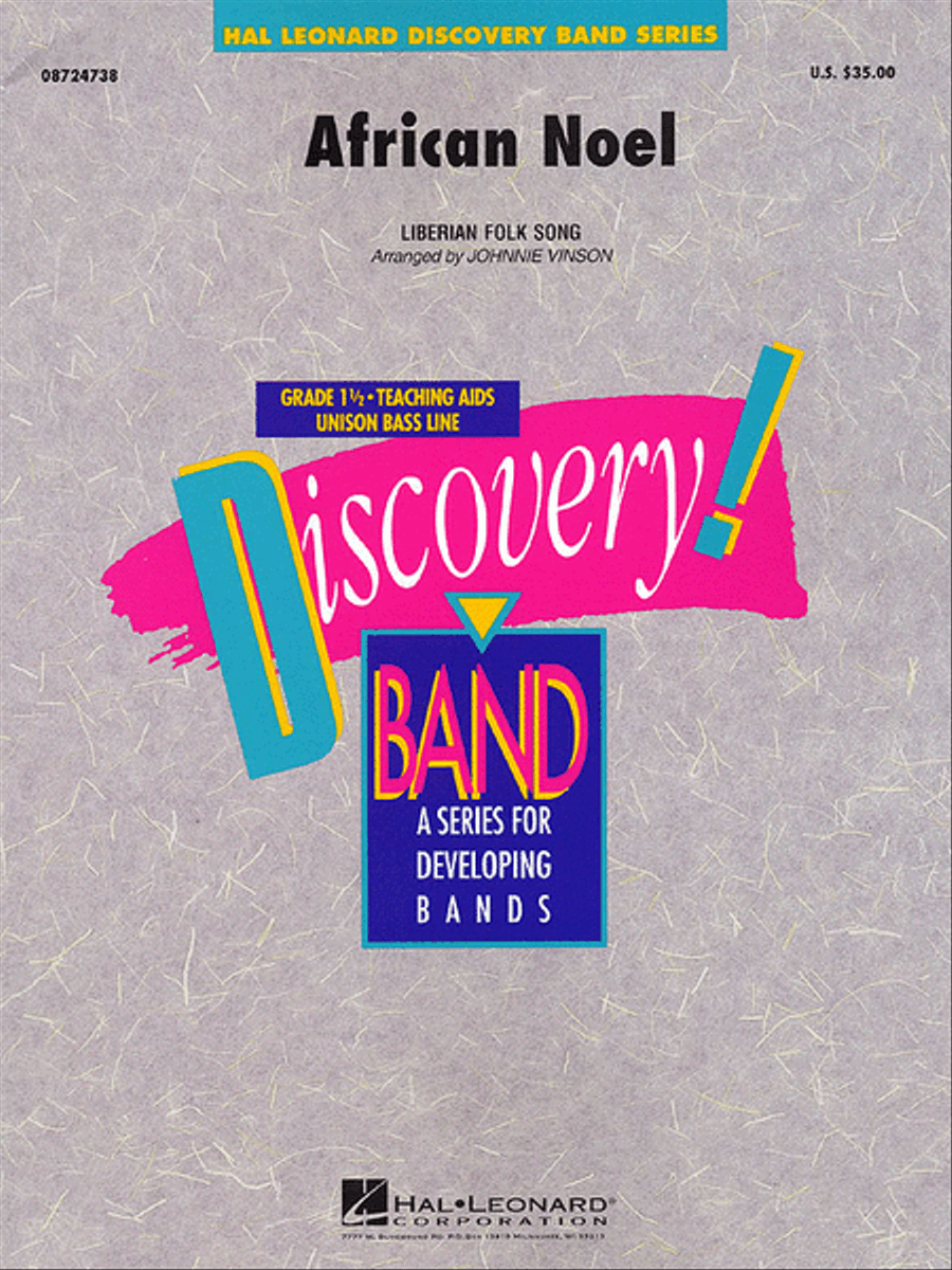 African Noel Concert Band scores gallery preview page 1