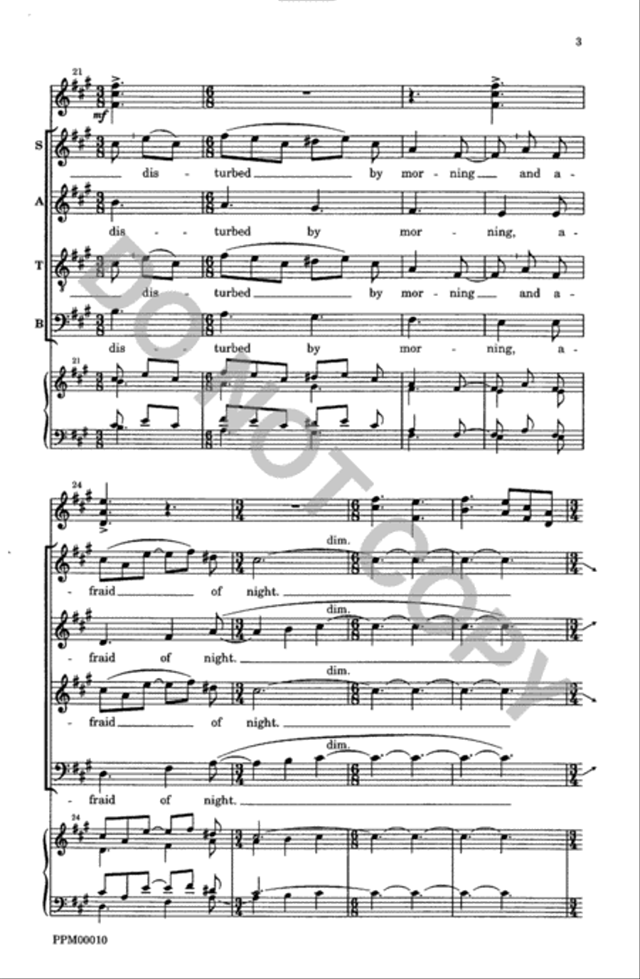 This World My God Is Held Within Your Hand 4-Part scores gallery preview page 4