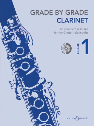 Book cover for Grade by Grade - Clarinet (Grade 1)