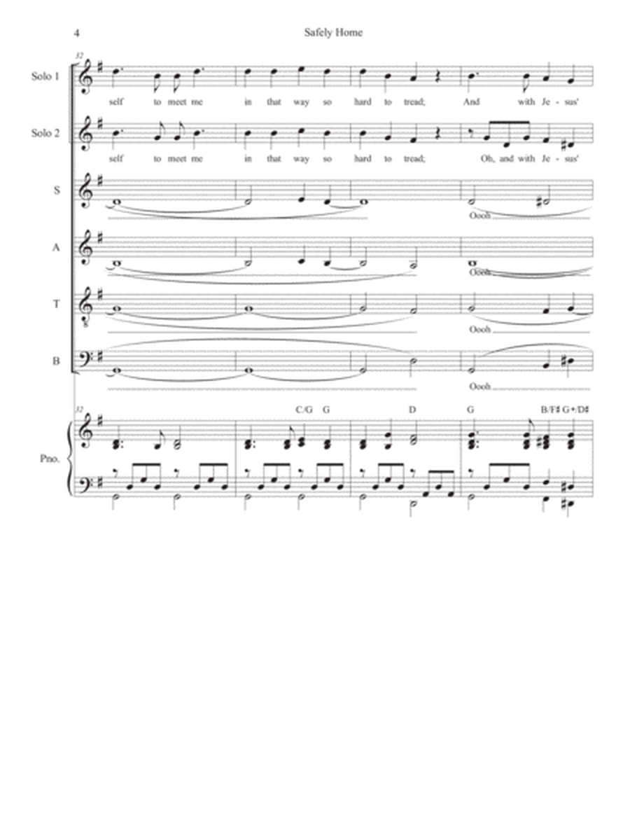 Safely Home (Solos and SATB) image number null