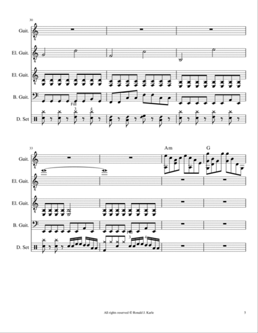 Classical Metal Small Ensemble scores gallery preview page 5