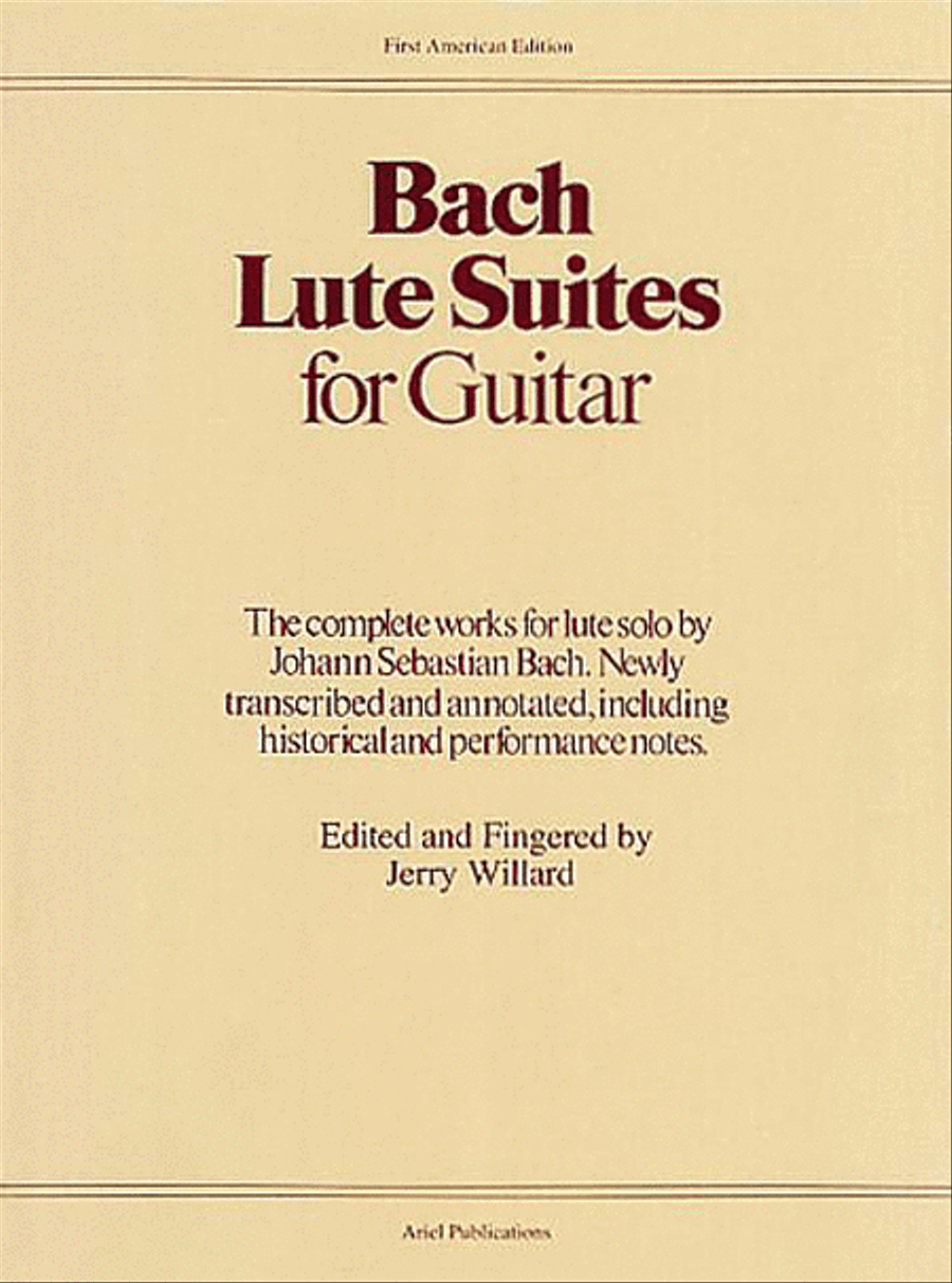 Book cover for Lute Suites For Guitar