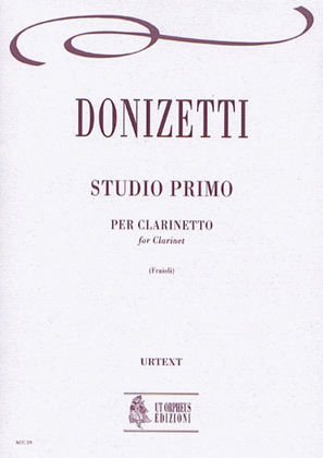 Book cover for Studio primo for Clarinet in B flat