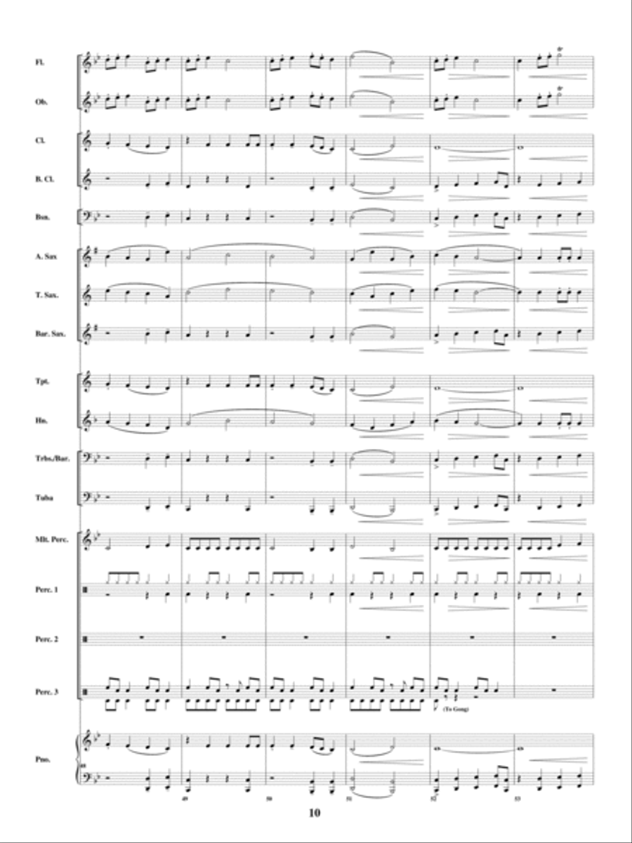 Surge Concert Band scores gallery preview page 9