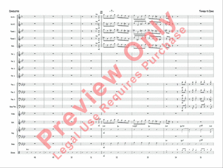Things to Come Things to Come Jazz Ensemble scores gallery preview page 8