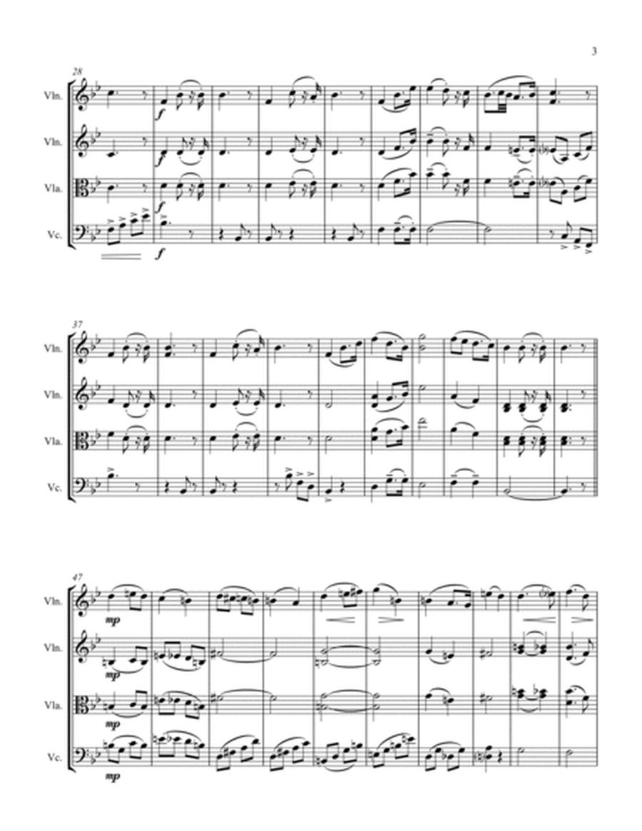 BRIDAL CHORUS String Trio, Intermediate Level for 2 violins and cello or violin, viola and cello image number null