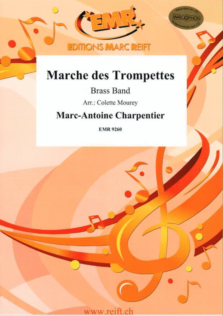 Marche des Trompettes Brass Band scores gallery preview page 1