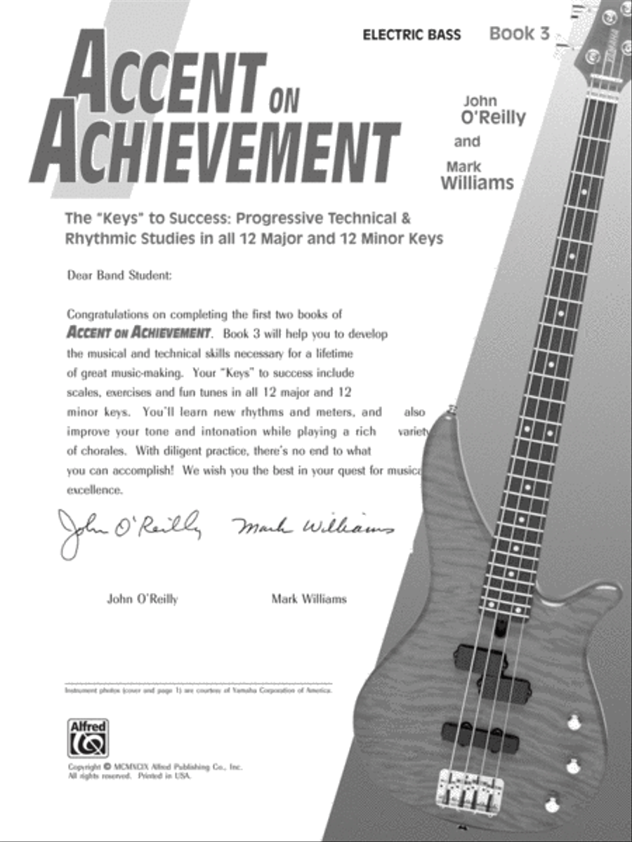 Accent on Achievement, Book 3 Concert Band Methods scores gallery preview page 2