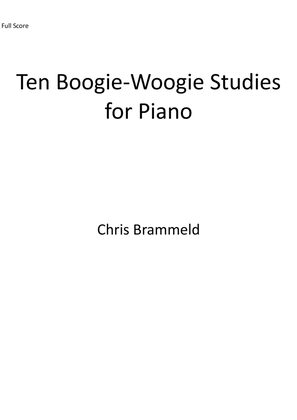Book cover for 10 Boogie-Woogie Studies