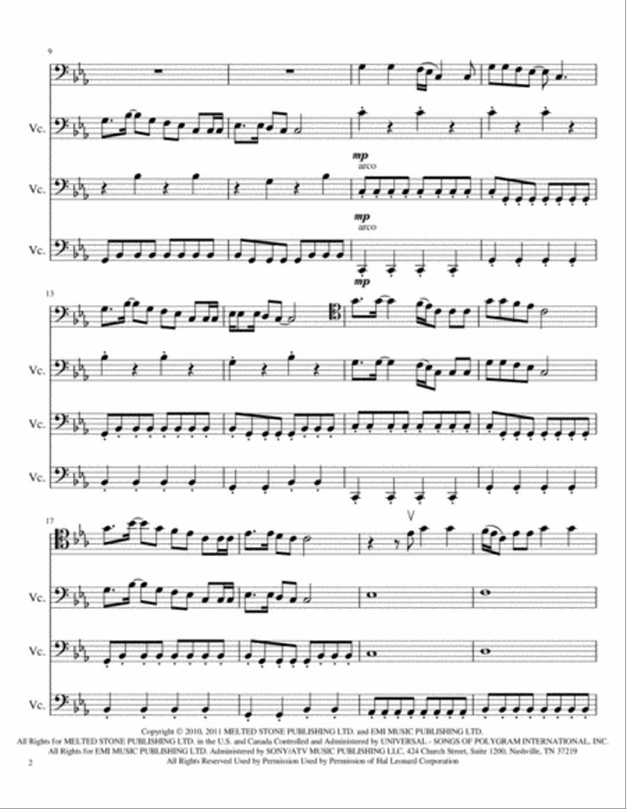 Rolling In The Deep Small Ensemble scores gallery preview page 2