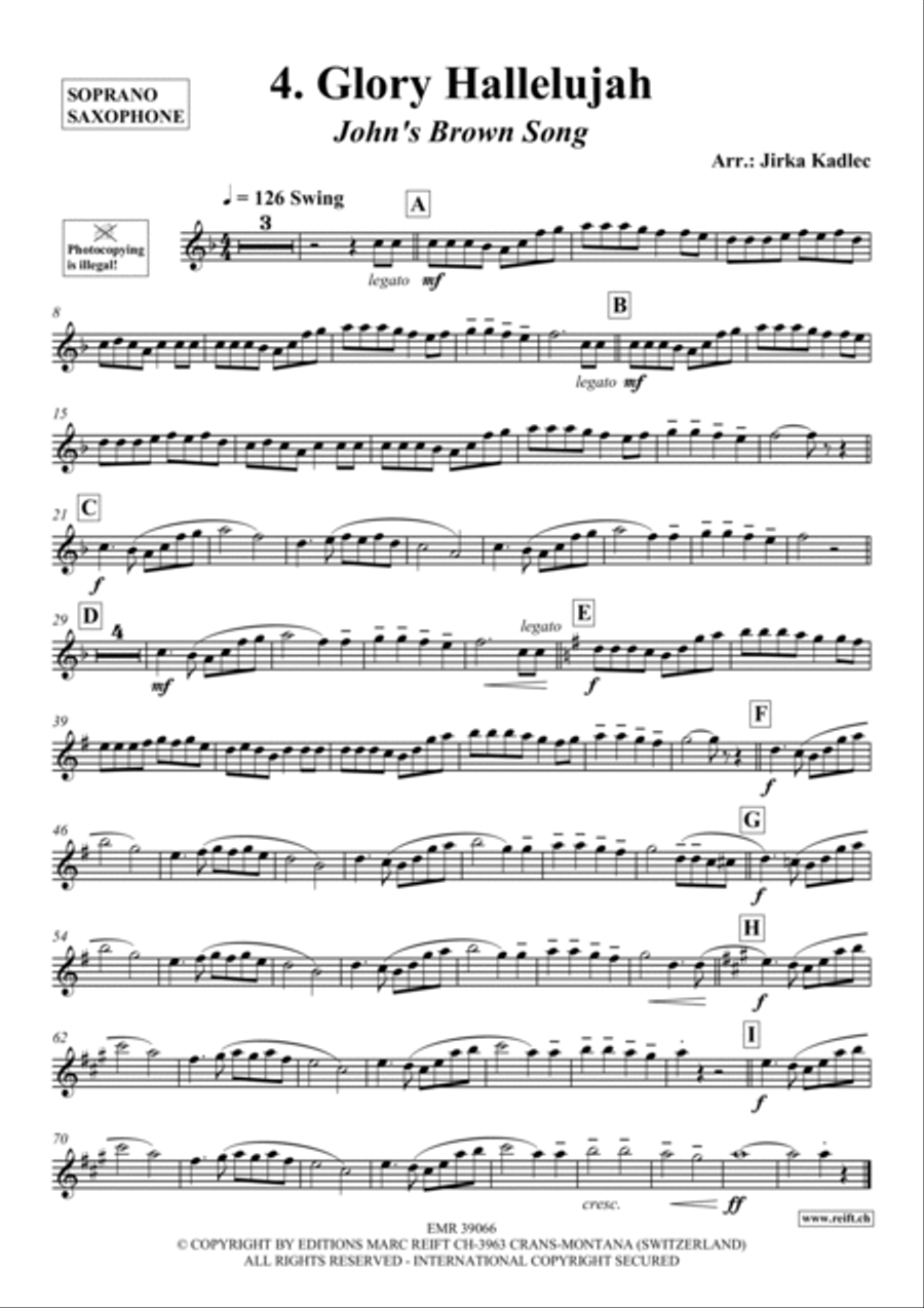 12 Greatest Dance Party Hits Soprano Saxophone scores gallery preview page 5
